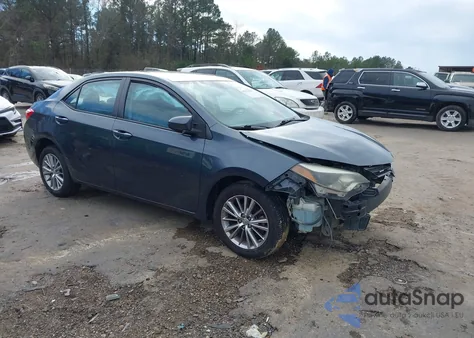2015 Toyota Corolla Le Plus z USA, uszkodzony, nr VIN 5YFBURHE6FP222090